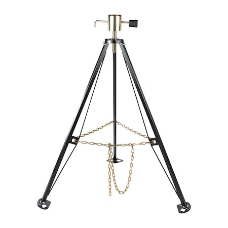 Husky Towing Husky Towing 33163; Fifth Wheel King Pin Stabilizer Jack Stand; Adjustable 34-56 Inch; 5000 lbs 33163